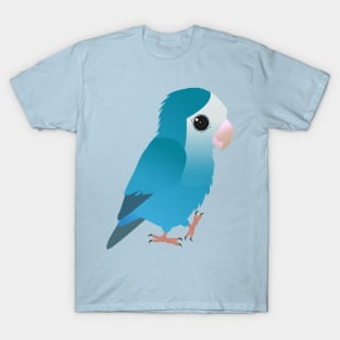 Cute blue peach faced lovebird T-Shirt